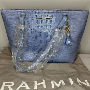 Brahmin Medium Asher Periwinkle